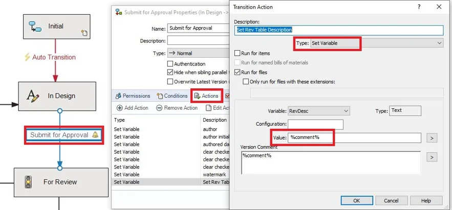 Advanced Revision Table Integration in SOLIDWORKS PDM